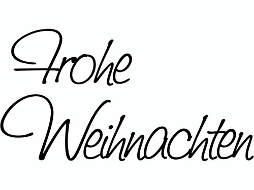 KnorrPrandell 1800401 - Stempel - Frohe Weihnachten, 7 x 3.8 cm von Knorr Prandell