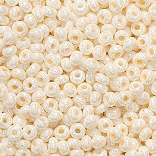 KnorrPrandell 2.5 mm Rocailles Bohemian Perlen, Champager Weiß KnorrPrandell 2.5 mm Rocailles Bohemian Perlen, Champager Weiß von Knorr Prandell