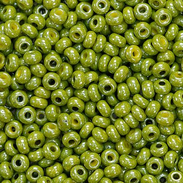 KnorrPrandell 2.5 mm Rocailles Bohemian Perlen, Olive Grün KnorrPrandell 2.5 mm Rocailles Bohemian Perlen, Olive Grün von Knorr Prandell