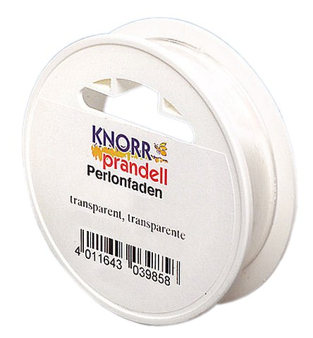 KnorrPrandell 2237399 Perlonfaden, 25 m - 0.80 mm Durchmesser, transparent KnorrPrandell 2237399 Perlonfaden, 25 m - 0.80 mm Durchmesser, transparent von Knorr Prandell