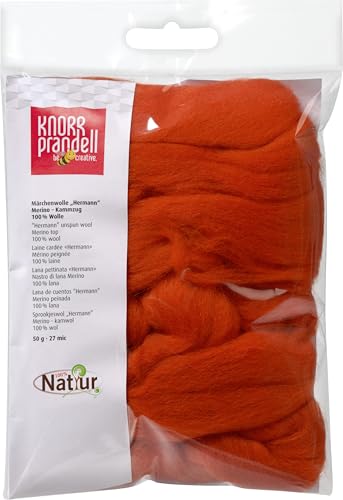 KnorrPrandell 2506224 Deutsche Schafwolle - Hermann, orange von Knorr Prandell