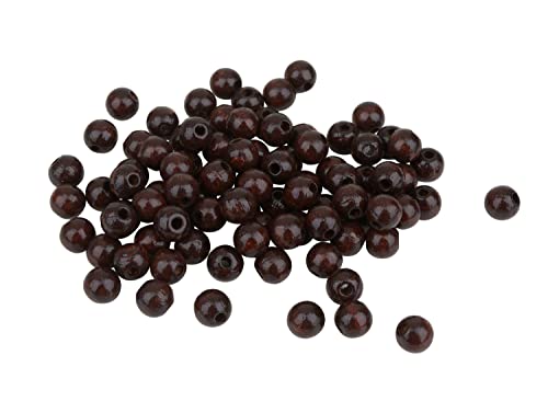 KnorrPrandell 6028594 Holzperlen, 8 mm Durchmesser, sepia von Knorr Prandell