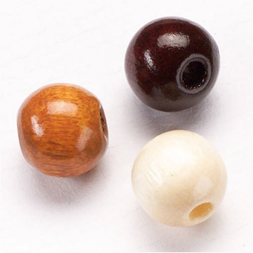 KnorrPrandell 6032580 Holzperlen, 15 mm Durchmesser, braun gemischt KnorrPrandell 6032580 Holzperlen, 15 mm Durchmesser, braun gemischt von Knorr Prandell