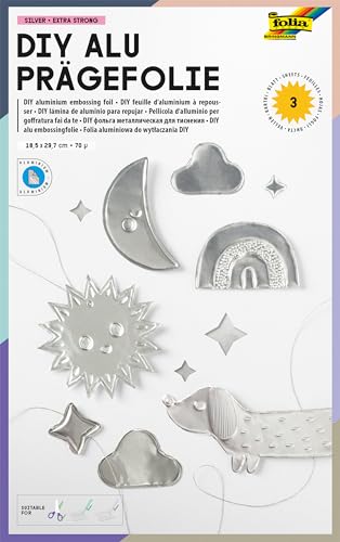 KnorrPrandell 8260095 Prägefolie, 18,5 x 29 cm, silber von Knorr Prandell