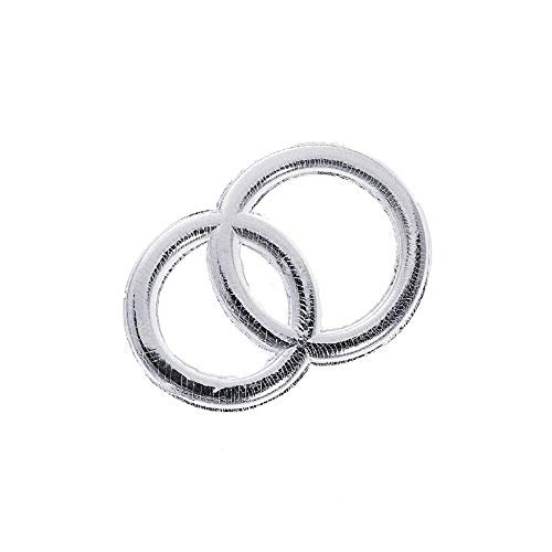 KnorrPrandell 8306214 Wachs-Eheringe, 32 mm, silber KnorrPrandell 8306214 Wachs-Eheringe, 32 mm, silber von Knorr Prandell
