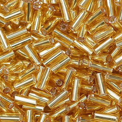 Knorr Prandell Böhmische Perlen Rocailles gold 5x2mm von Knorr Prandell