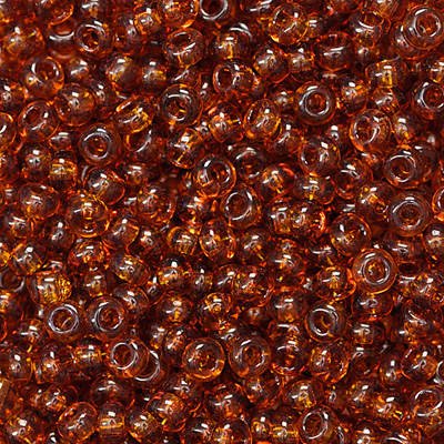 Rocailles - transparent, 20g, 2,5mm, Braun [Spielzeug] von Knorr Prandell
