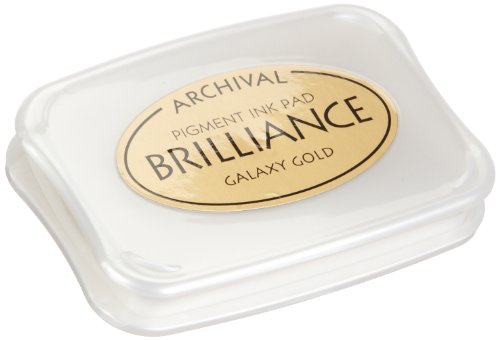 Tsukineko 1511674 Brilliance Stempelkissen, 10 x 7 cm, gold Tsukineko 1511674 Brilliance Stempelkissen, 10 x 7 cm, gold von Knorr Prandell