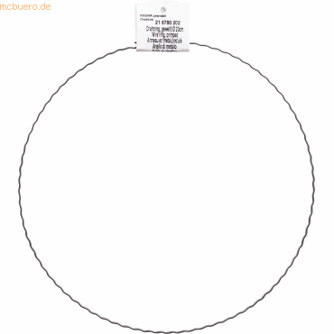 10 x Knorr prandell Drahtring 20cm gewellt von Knorr prandell