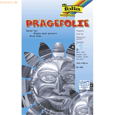 5 x Knorr prandell Prägefolie 19x30cm silber VE=3 Bogen 5 x Knorr prandell Prägefolie 19x30cm silber VE=3 Bogen von Knorr prandell