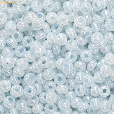 5 x Knorr prandell Rocailles 2,5 mm zartblau VE=20g 5 x Knorr prandell Rocailles 2,5 mm zartblau VE=20g von Knorr prandell