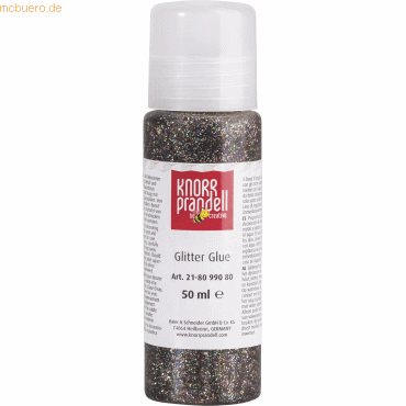 6 x Knorr prandell Glitter Glue 50 ml bunt von Knorr prandell