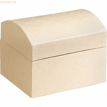 6 x Knorr prandell Pappschmuckbox 11,5x9x9,5cm natur von Knorr prandell