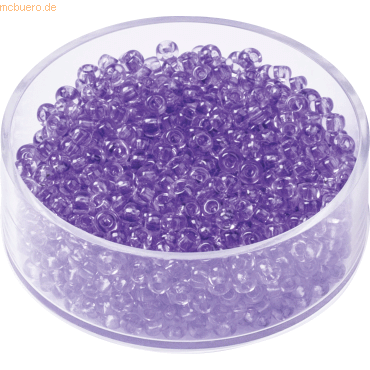 6 x Knorr prandell Rocailles 2,5 mm flieder VE=17g von Knorr prandell
