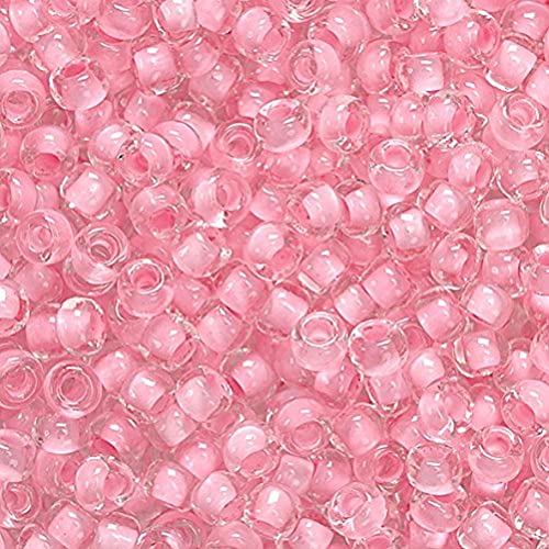 KnorrPrandell 2.5 mm Rocailles Bohemian Perlen, Rose Pink von KnorrPrandell