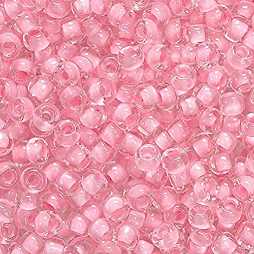 KnorrPrandell 2.5 mm Rocailles Bohemian Perlen, Rose Pink von Knorr Prandell