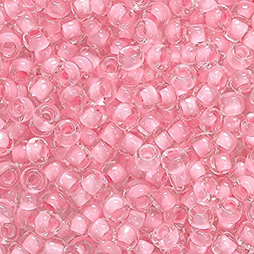 KnorrPrandell 2.5 mm Rocailles Bohemian Perlen, Rose Pink von Knorr Prandell