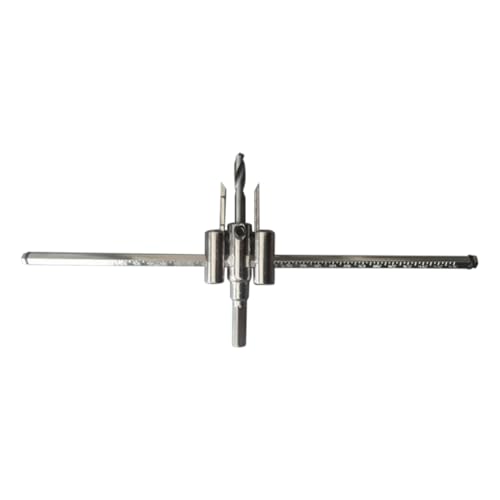 Knoruley 40 Bis 300 mm Verstellbare Kreislochsäge, Holzschneider, Bohrer, Legierung, Kabelloses Flugzeugwerkzeug für die Holzbearbeitung, Heimwerkerwerkzeug Knoruley 40 Bis 300 mm Verstellbare Kreislochsäge, Holzschneider, Bohrer, Legierung, Kabelloses Flugzeugwerkzeug für die Holzbearbeitung, Heimwerkerwerkzeug von Knoruley