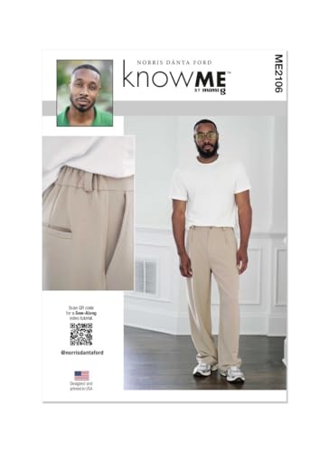 KNOW ME Schnittmuster ME2106AA Herrenhose von Norris Dánta Ford AA (34-36-38-40-42) von Know me