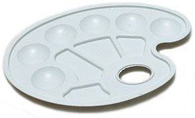 TSI Mischpalette zum Farbenmischen 17x22,5cm von Knstlerbedarf