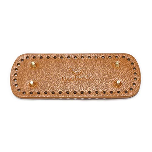 Kobeleen Handgefertigte Taschenböden mit 44 Löchern, ovaler runder Taschenboden aus Leder, DIY-Häkeltaschenzubehör für Stricktaschen, Beuteltaschen Kobeleen Handgefertigte Taschenböden mit 44 Löchern, ovaler runder Taschenboden aus Leder, DIY-Häkeltaschenzubehör für Stricktaschen, Beuteltaschen von Kobeleen