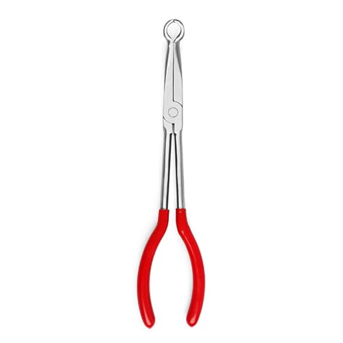 Kobeleen Spitzzange aus Edelstahl, gerade Zange mit Langer Reichweite, 25°/45°/90° Gebogene Spitzzange, O-förmige Kreiszange Kobeleen Spitzzange aus Edelstahl, gerade Zange mit Langer Reichweite, 25°/45°/90° Gebogene Spitzzange, O-förmige Kreiszange von Kobeleen