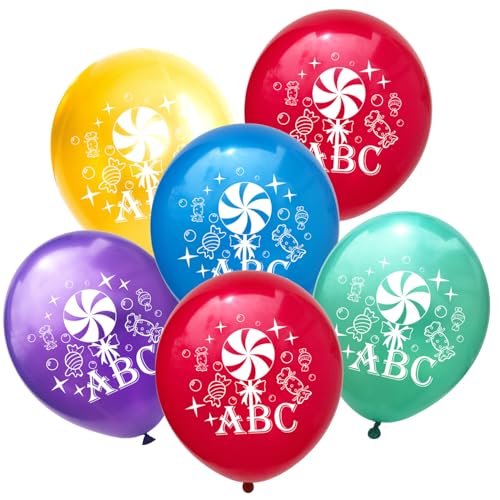 KOBOKO 10 Stk Einschulung Deko Bunt Ballons Set von Koboko