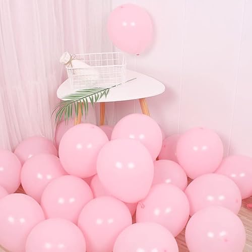 KOBOKO 100 Stk10 Zoll Luftballons Rosa Pastell von Koboko