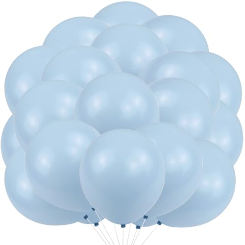KOBOKO Retro Graue Luftballons, 20 Stück 10 Zoll Graue Blaue Luftballons, Retro Blau Ballons Geburtstag, Helium Ballons Blau Babyshower Deko, Grauer Blaue Ballon für Geburtstag Hochzeit Babyparty Deko KOBOKO Retro Graue Luftballons, 20 Stück 10 Zoll Graue Blaue Luftballons, Retro Blau Ballons Geburtstag, Helium Ballons Blau Babyshower Deko, Grauer Blaue Ballon für Geburtstag Hochzeit Babyparty Deko von Koboko
