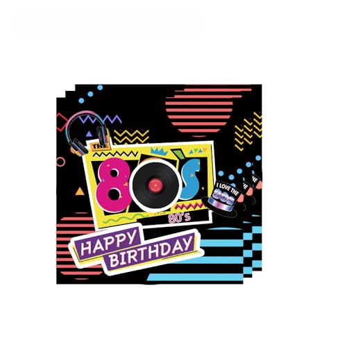 KOBOKO 80s Deko Serviette KOBOKO 80s Deko Serviette von Koboko