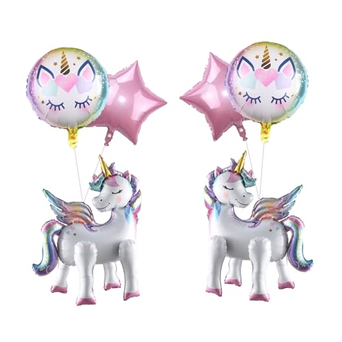 KOBOKO Einhorn Folienballon Kinder Geburtstag Party von Koboko