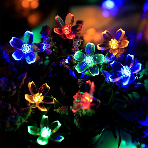 KOBOKO Lichterkette Blumen,3M 20LED Blumen Lichterkette, Kirschblüten Lichterketten Batteriebetrieben,Kirschblüten Deko Lichter,Dekorative Lichter für Garten,Hochzeit,Innen,Außen,Terrasse, Partysdeko KOBOKO Lichterkette Blumen,3M 20LED Blumen Lichterkette, Kirschblüten Lichterketten Batteriebetrieben,Kirschblüten Deko Lichter,Dekorative Lichter für Garten,Hochzeit,Innen,Außen,Terrasse, Partysdeko von Koboko