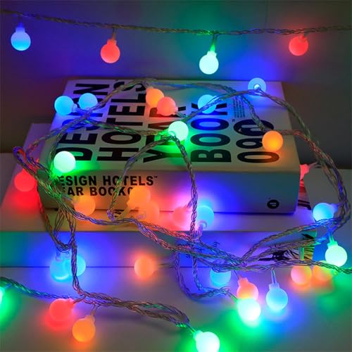 KOBOKO Lichterkette Kugel, 3M 20 LED Lichterkette Innen Außen, Globe Lichterkette Batteriebetrieben, Dekorative Lichter für Kinderzimmer, Balkon,Terrasse, Garten, Partys, Weihnachten, Hochzeit KOBOKO Lichterkette Kugel, 3M 20 LED Lichterkette Innen Außen, Globe Lichterkette Batteriebetrieben, Dekorative Lichter für Kinderzimmer, Balkon,Terrasse, Garten, Partys, Weihnachten, Hochzeit von Koboko