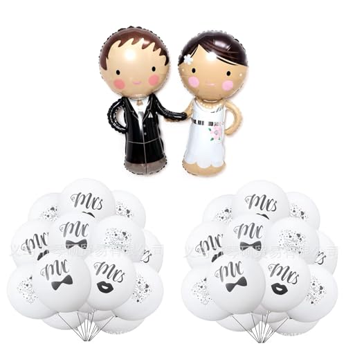 Koboko Just Married Hochzeit Deko Ballons Koboko Just Married Hochzeit Deko Ballons von Koboko