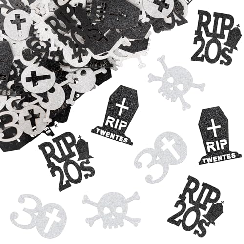 Konfetti 30 Geburtstag Deko,100 Stück Rip 20s Deko Konfetti,Deko 30 Geburtstag Mann Frau,Tischdeko 30 Geburtstag,30. Geburtstag Deko Schwarz Silber,Rip Twenties Deko Confetti für Geburtstagsdeko 30 Konfetti 30 Geburtstag Deko,100 Stück Rip 20s Deko Konfetti,Deko 30 Geburtstag Mann Frau,Tischdeko 30 Geburtstag,30. Geburtstag Deko Schwarz Silber,Rip Twenties Deko Confetti für Geburtstagsdeko 30 von Koboko