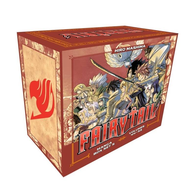 Fairy Tail Manga Box Set 5, M. 10 Buch - Hiro Mashima, Gebunden von Kodansha Comics