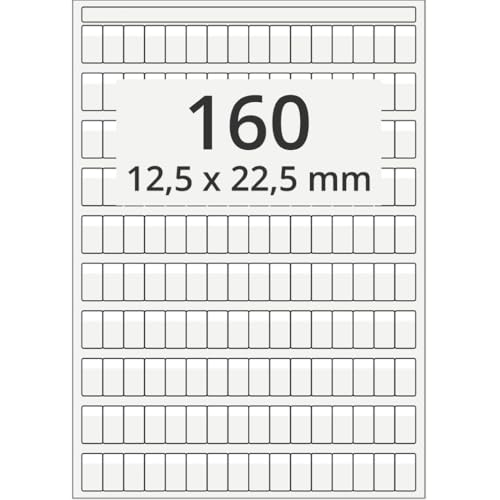 Kabelmarkierer,z.Bedrucken,Schriftfeld weiß,Polyesterfolie,12,5x22,5mm,100BOG/VE Kabelmarkierer,z.Bedrucken,Schriftfeld weiß,Polyesterfolie,12,5x22,5mm,100BOG/VE von König Werbeanlagen