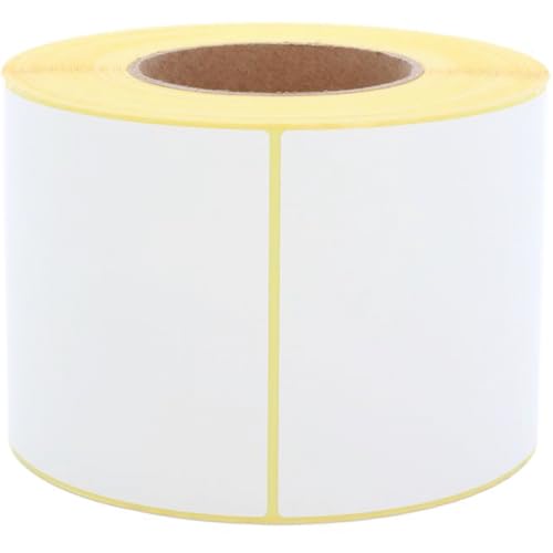 Thermoetiketten Thermo-Eco,weiß,permanent klebend,76,2mm,103x199mm,900/Rolle von König Werbeanlagen