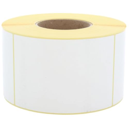 Thermoetiketten Thermo-Top,weiß,permanent klebend,103mm,100x150mm,1000/Rolle von König Werbeanlagen