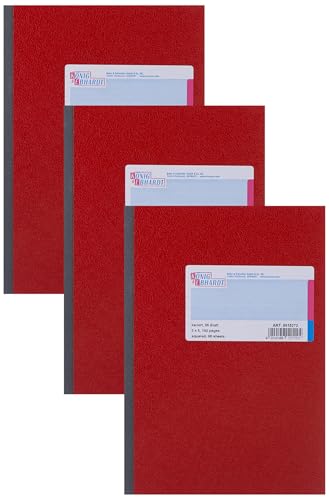 König und Ebhardt 8615272 Kladde/Notizheft (A5, 96 Blatt, kariert, 70g/m²) (Packung mit 3) von König und Ebhardt