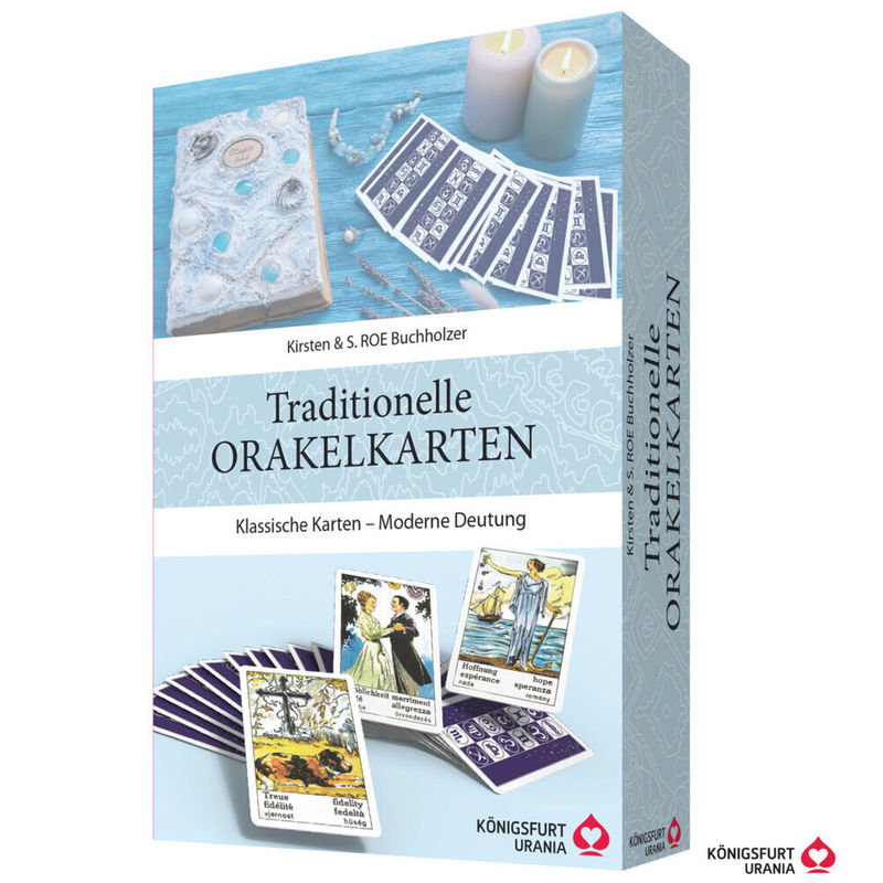 Traditionelle Orakelkarten, M. Orakelkarten - Kirsten & ROE Buchholzer, Gebunden von Königsfurt Urania