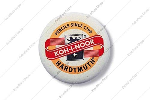Koh-I-NOOR 6242070001 KK Large Logo Radiergummi für Graphitstifte von KOH-I-NOOR