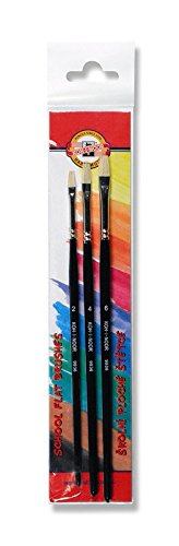 Koh-I-NOOR Flache Pinsel Kit (12 Stück) von Koh-I-Noor