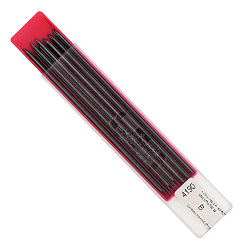 Koh-I-Noor 4190 - Graphitminen 2,0 x 120 mm, Härte B,12er Pack Koh-I-Noor 4190 - Graphitminen 2,0 x 120 mm, Härte B,12er Pack von Koh-I-Noor