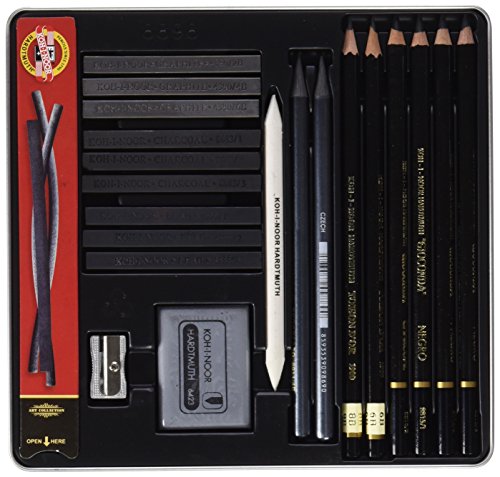 Koh-I-Noor 8898 Zeichen-Set im Metalletui, 23 Teile Koh-I-Noor 8898 Zeichen-Set im Metalletui, 23 Teile von KOH-I-NOOR