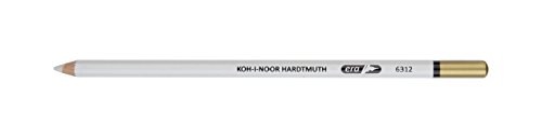 Koh-I-Noor Weicher Radierstift, weiß von Koh-I-Noor