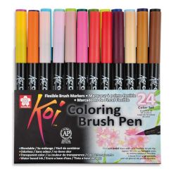 Coloring Brush Pen 24teilig von Koi
