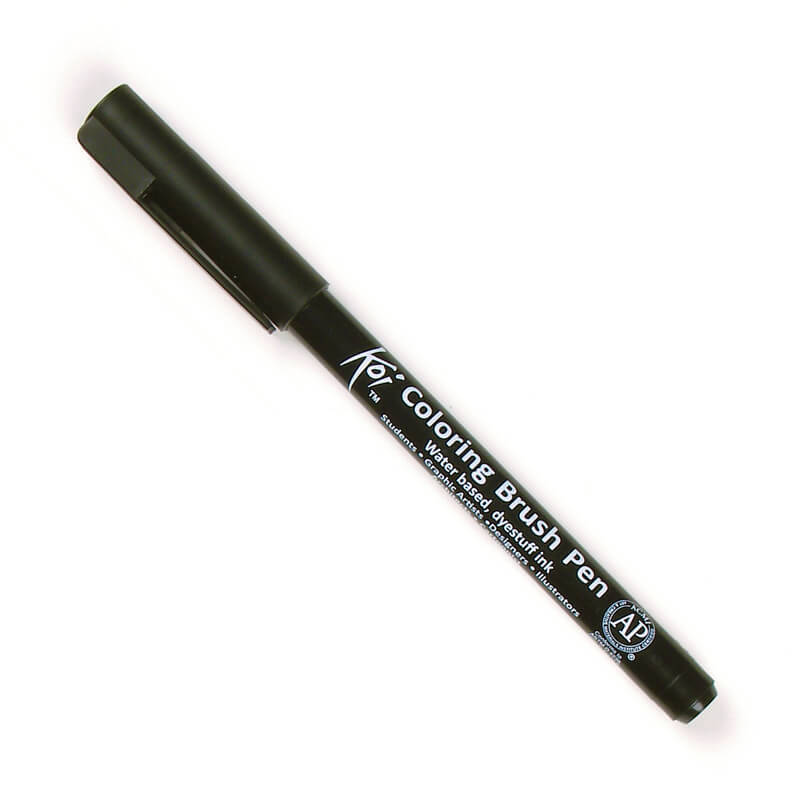 Koi Coloring Brush Pen black von Royal Talens