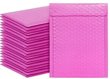 Koja Luftpolster-Versandtaschen, 25,4 cm, hochwertig, mit 15,2 x 22,9 cm nutzbarer Größe, extra dicke Polsterung, schnell und einfach, selbstklebend, Rosa, 6 Stück Koja Luftpolster-Versandtaschen, 25,4 cm, hochwertig, mit 15,2 x 22,9 cm nutzbarer Größe, extra dicke Polsterung, schnell und einfach, selbstklebend, Rosa, 6 Stück von Koja