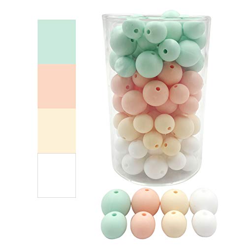 Runde Silikonperlen 12mm 15mm Mix 80pc DIY Schmuckherstellung Halskette Armband Perlen Zubehör Runde Silikonperlen 12mm 15mm Mix 80pc DIY Schmuckherstellung Halskette Armband Perlen Zubehör von Kojoon